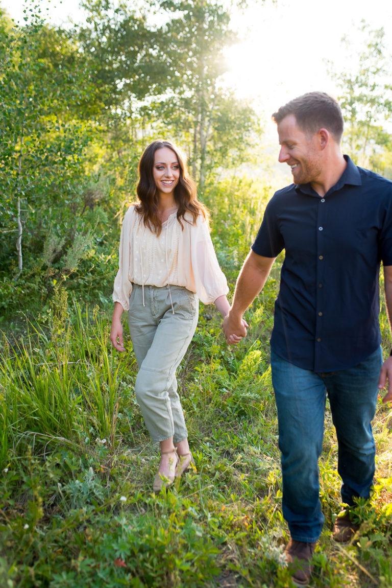 Emmy & Dillon || Mountain Engagements in Idaho